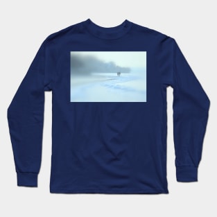 Wintry Afternoon Stroll Long Sleeve T-Shirt